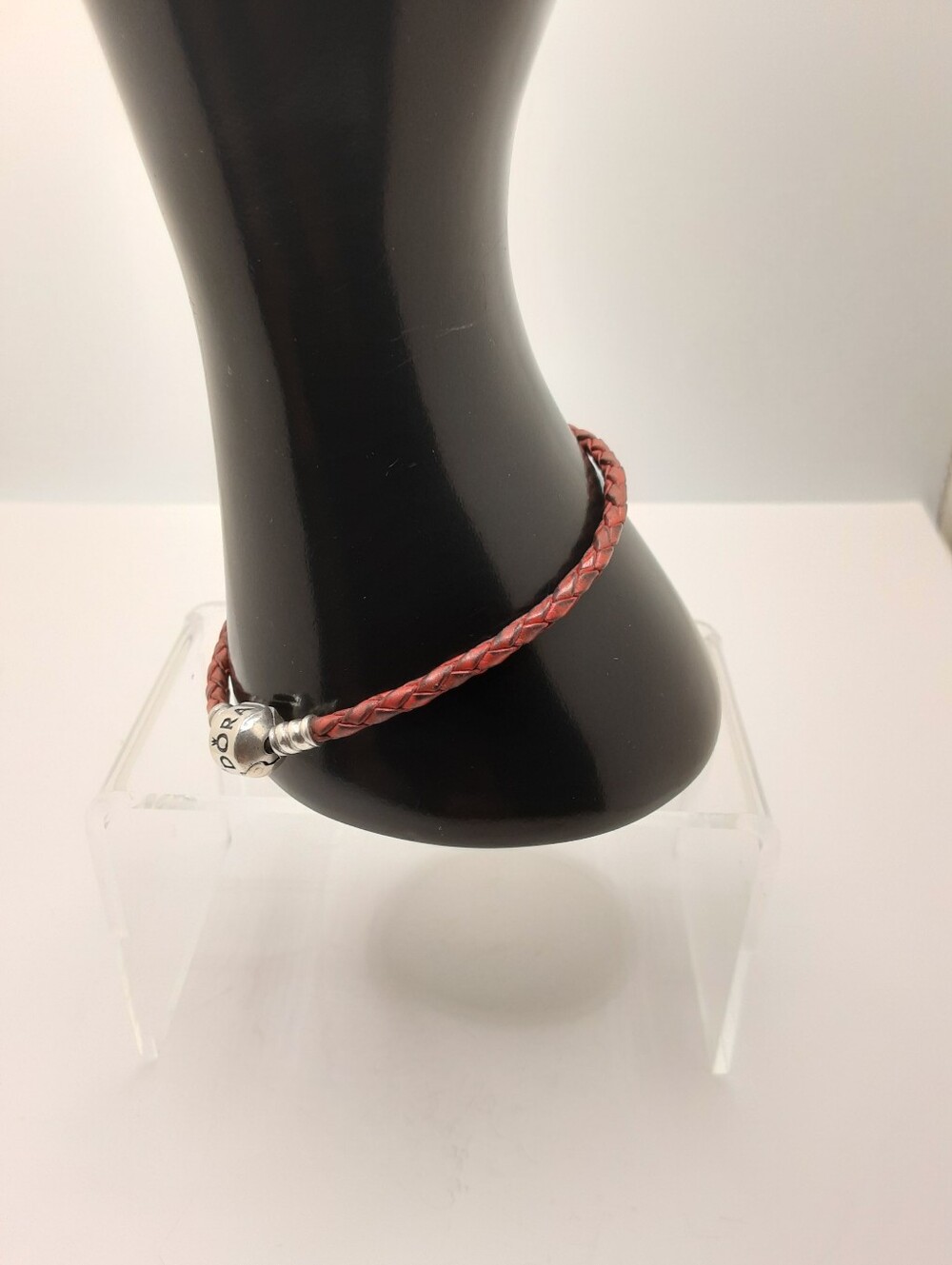 Authentic Pandora Red Leather Bracelet